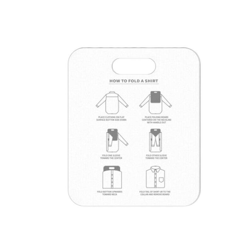 1PC Household Cloth Folding Board Child/adult Clothes Storage Folder Clothing Board Closet Folders Organizer Laundry F8Z8