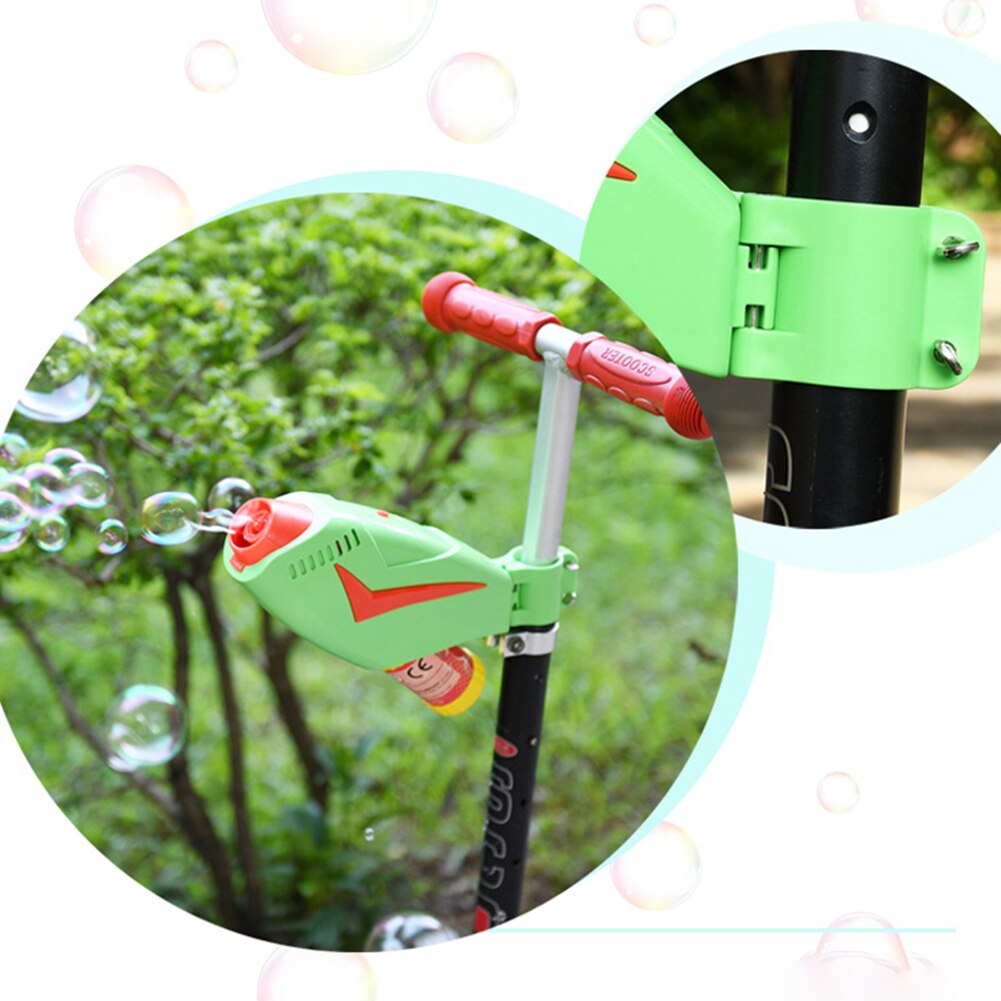 Elektrische Bubble Machine Fiets Scooter Outdoor Blazen Bubble Fidget Speelgoed Voor Kinderen Kinderen Speelgoed Verjaardag Zomer