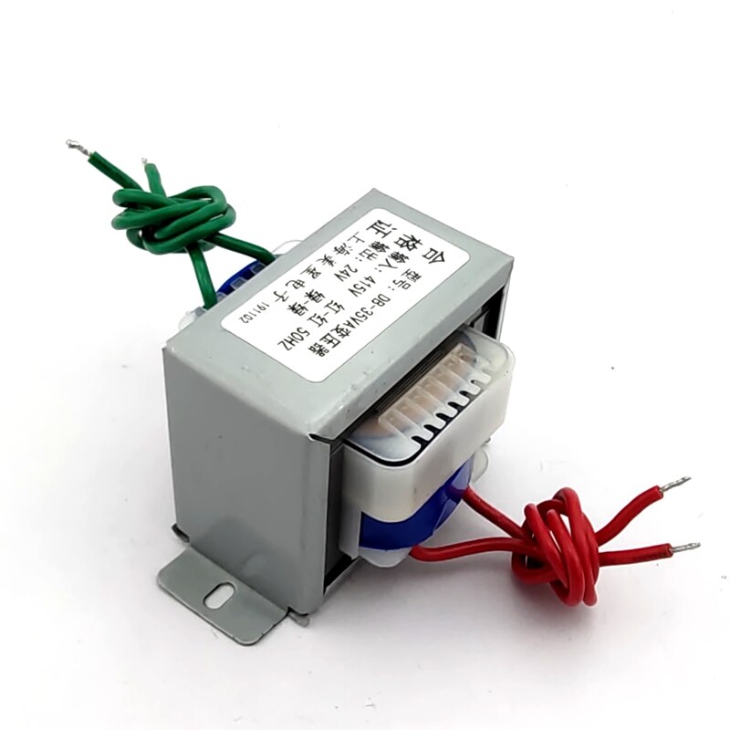 Vermogenstransformator db -35va 40w 415v to 24v 1.5a ac 24v 50-60hz