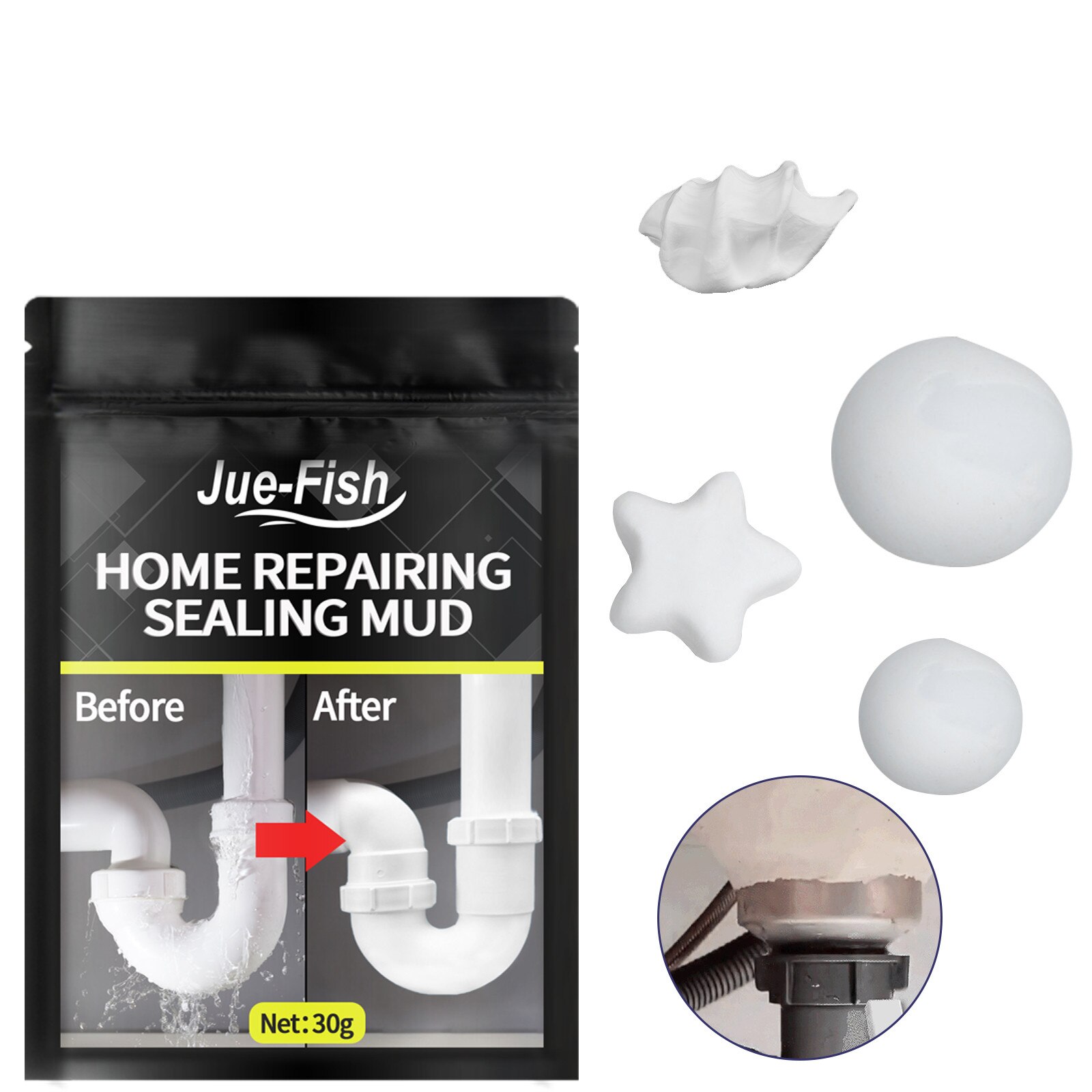 Home Repairing Sealing Mud, Waterproof Cement, Tile Waterproofing Agent, External Wall Sealing, Leak-proof Glue, Leak-proof