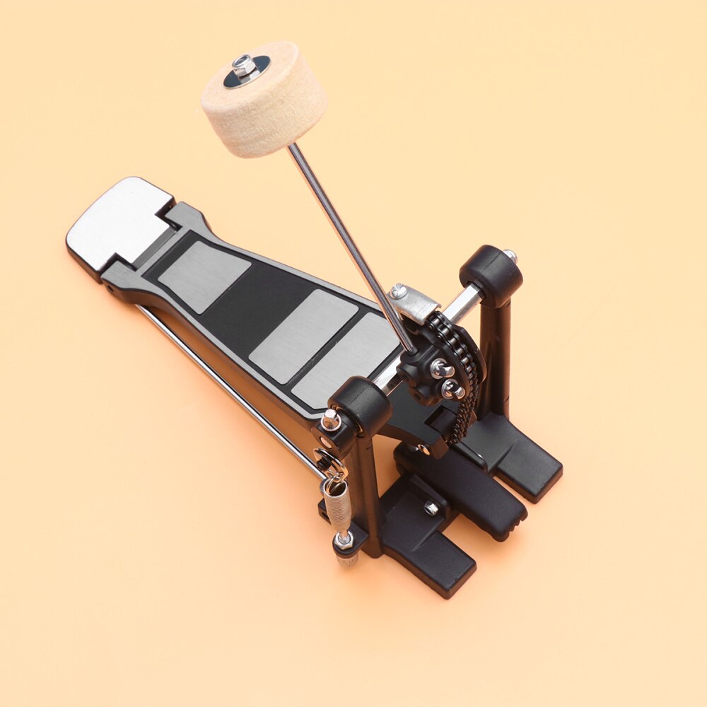 Single Drums Set Pedal Metal Drums Set Pedal Heavy Duty Single Bass Foot Kick