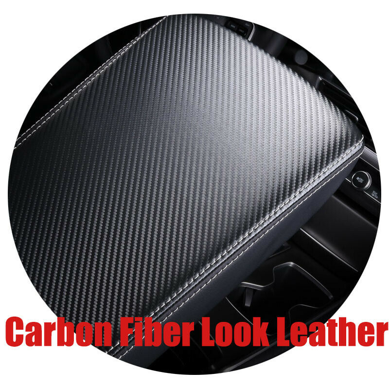 Durable And Practical Carbon Fiber Look Center Console Armrest Cover For BMW X5 E70 X6 E71