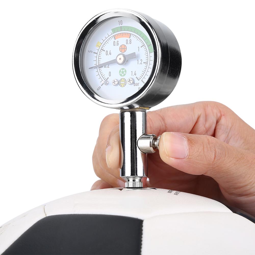 Boll lufttrycksmätare mini multifunktions digital luft manometer för basket fotboll boll fotboll volleyboll sportutrustning