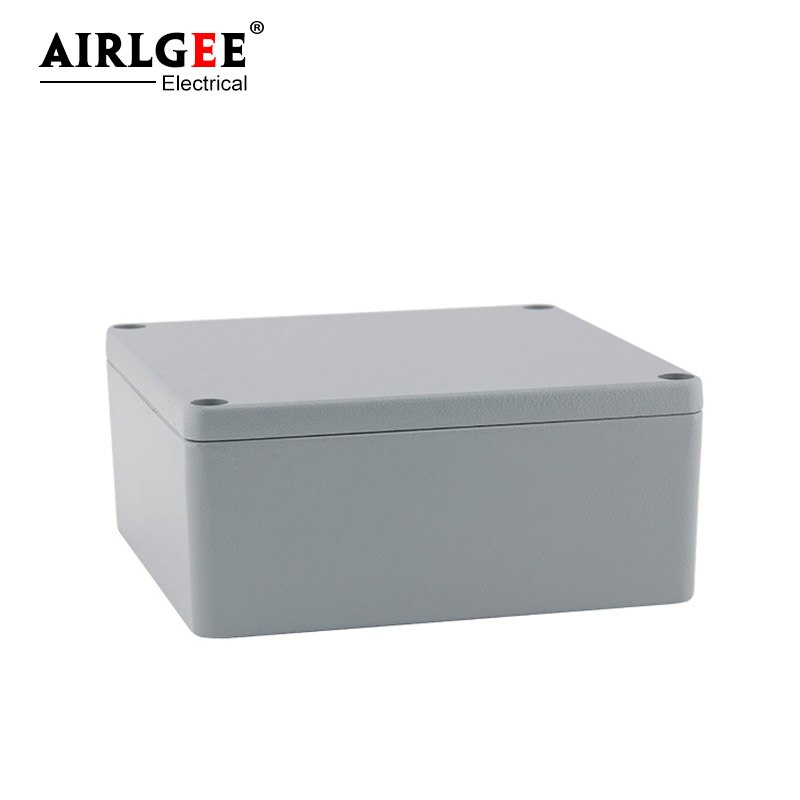 160 * 160 * 70mm waterproof square industrial control junction box aluminum die-casting outdoor telecommunications chassis