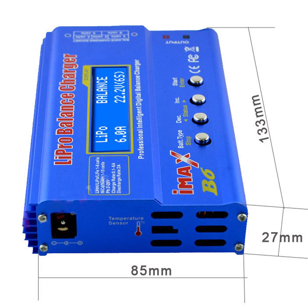 GABRIELLE Chargeur IMAX B6 80W, Chargeur Lipo, Chargeur De Balance De Batterie Rc Lipo Nimh A Ecran Lcd Imax B6 Numerique 77374217 GABRIELLE Chargeur IMAX B6 80W, Chargeur Lipo, Chargeur De Balance De Batterie Rc Lipo Nimh A Ecran Lcd Imax B6 Numerique 77374217