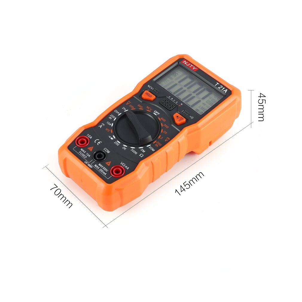 Multímetro digital multimetro transistor tester mastech esr lcr medidor multimetr rm profesional 409 analógico novo quente