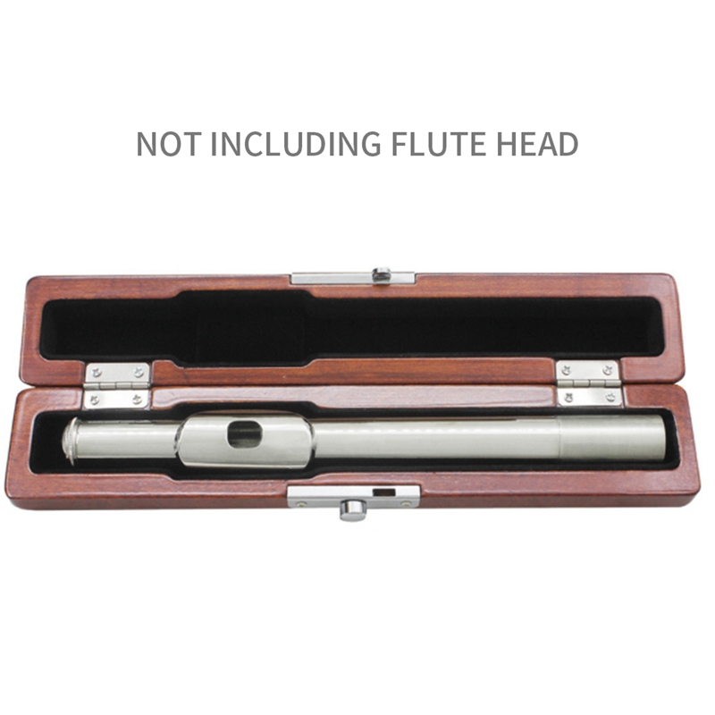 Hk. Lade Walnoot Houten Fluit Mondstuk Case Fluit Hoofd Doos Fluit Accessoires, Voor Het Opslaan Fluit Hoofd
