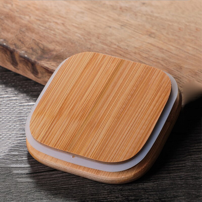 Récipient hermétique de pots de farine de sucre d'épice de grain de café en verre de pot de stockage de nourriture avec des couvercles et la cuillère en bois E2S
