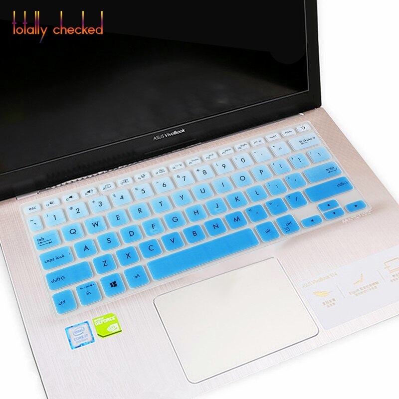 For Asus Vivobook 14 X420UA X420F X420FA X420U X420 X412 FA UA x412fa X412UA 14 Inch Laptop Keyboard Protector Cover Skin: fadeblue