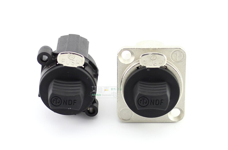 Suiza NEUTRIK NDF conector hembra XLR polvo tapa de cubierta impermeable cañón suave polvo tapa