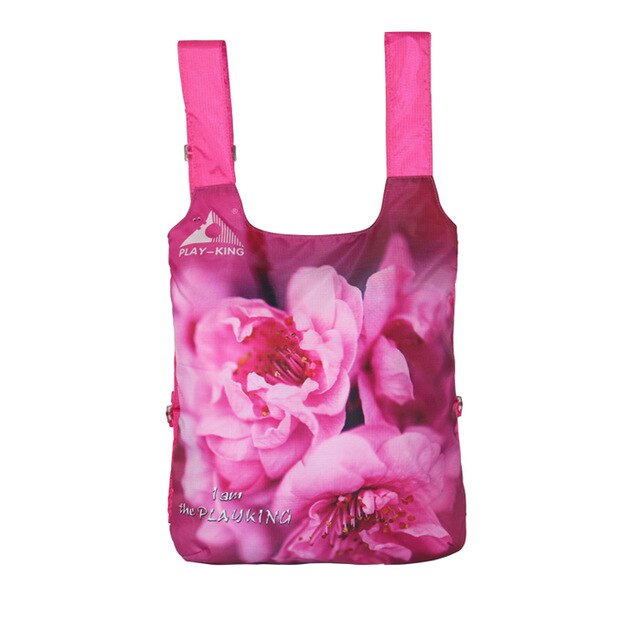 Draagbare Reistas Waterdichte Rugzak Vrouwen Rugzak Opvouwbare Afdrukken Unisex Ultralight Tas Nylon Reizen In Tas: 02