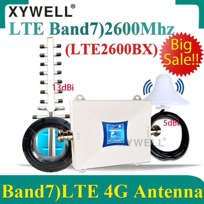 Versterker 4G 2600Mhz Fdd Lte Band7 4G Signaal Booster 4G Cellulaire Repeater 4G Data Repeater lte 2600 4G Mobiel Netwerk Booster