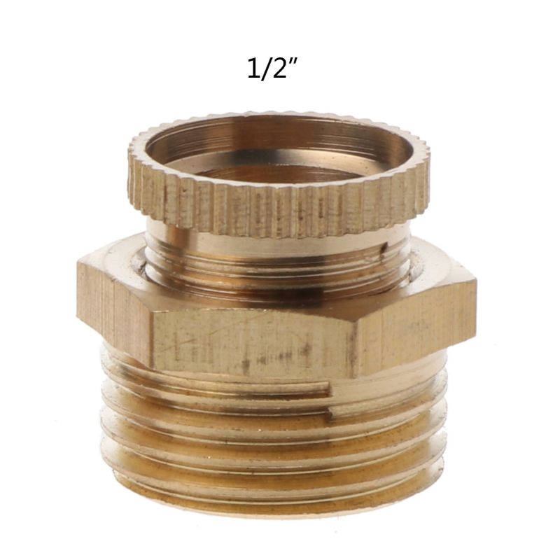 Air Compressor Tank Port Fittings NPT 1/4" 3/8" 1/2‘’ Solid Brass Male Thread Water Drain Safety Valve Replacement Part