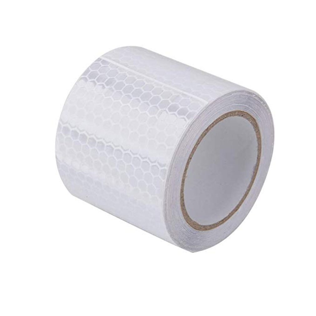 Write High Intensity Self-adhesive Vinyl Reflective Tape Sticker Safety Mark Reflective Tape Red Self Adhesive Warning Tape