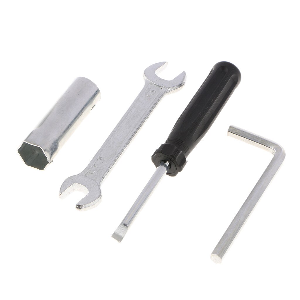 Tool Set Including Bag, Spark Plug Socket , Open Spanner, Screwdriver, Etc