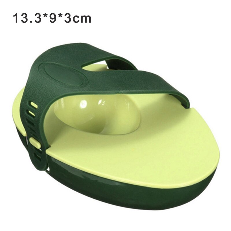 Green Avocado Huggers Silicone Avo Saver Box Keep Your Avocados Fresh Snap-On Lid Refrigerator Organizer Kitchen Food Container: B