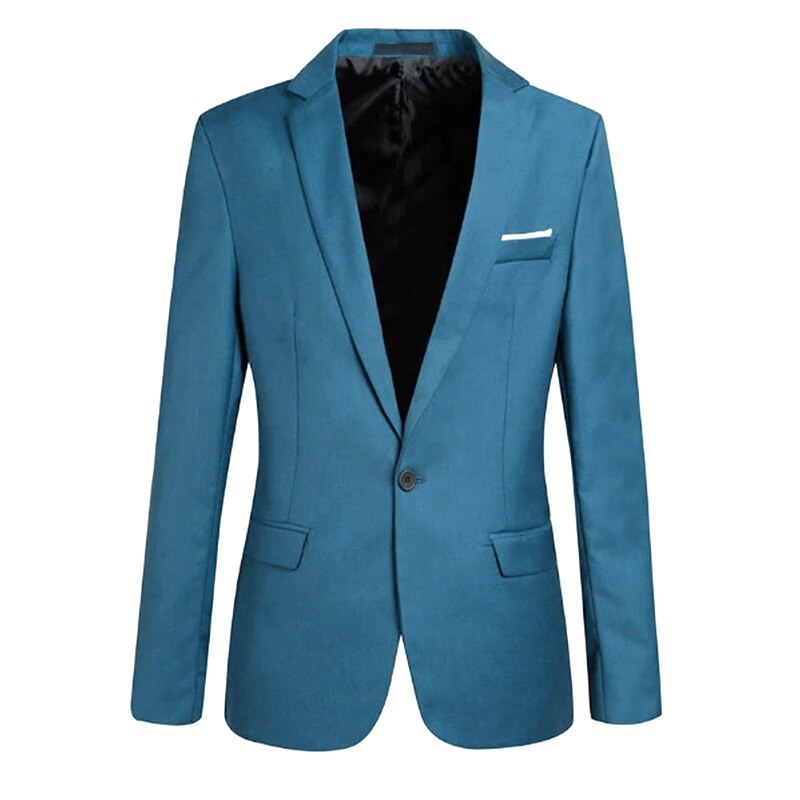 Brand Blazer British's Style casual Slim Fit suit jacket male Blazers men coat Plus Size 6XL CGU 88: dark blue / 6XL