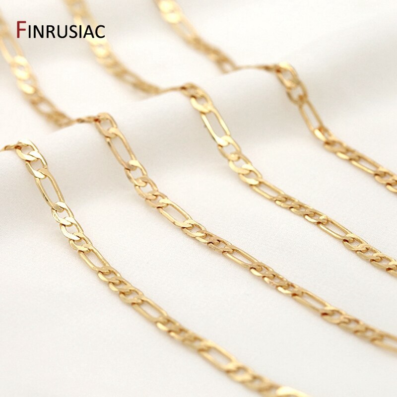 0.5m/1m Multi Types Chain For Jewelry Making Loose Chain Handmade DIY Bracelets Necklace Earrings Material: S / army green