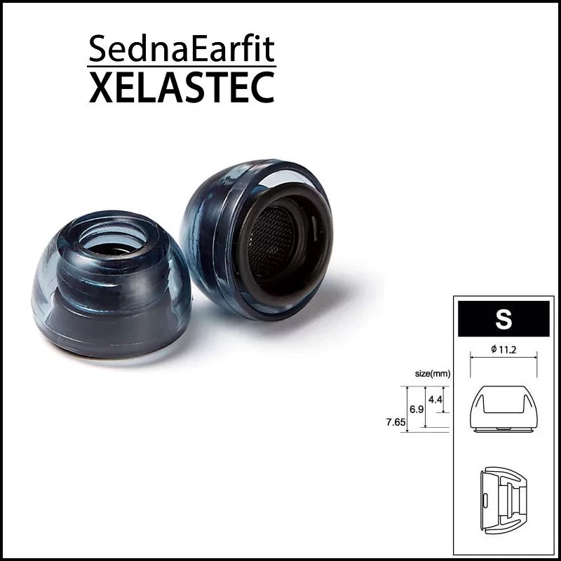 Almohadillas AZLA Xelastec para AirPods Pro 2, almohadillas antideslizantes para evitar caídas, pegajosas vocales para tapones para los oídos AirPods Pro 1/2 3: 2XS / Caqui