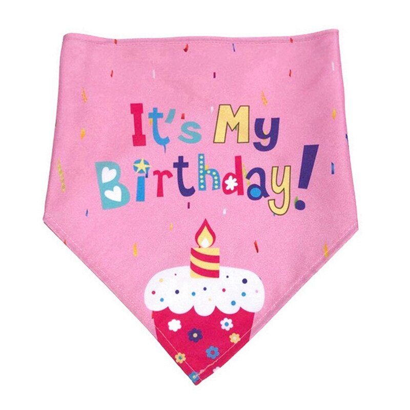 Sombrero de cumpleaños de perro y gato Kawaii, bufanda triangular, corona de lentejuelas, disfraz de de cumpleaños de mascotas, de Navidad Gorro, gatos: A1