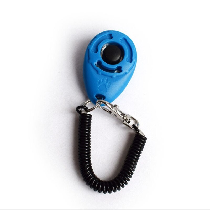 Haustier ausbildung Film katze und hund ausbildung kunststoff werkzeuge stehen-allein Trainer einstellbar Armbinde keychain Haustier Klang ausbildung: hell Blau