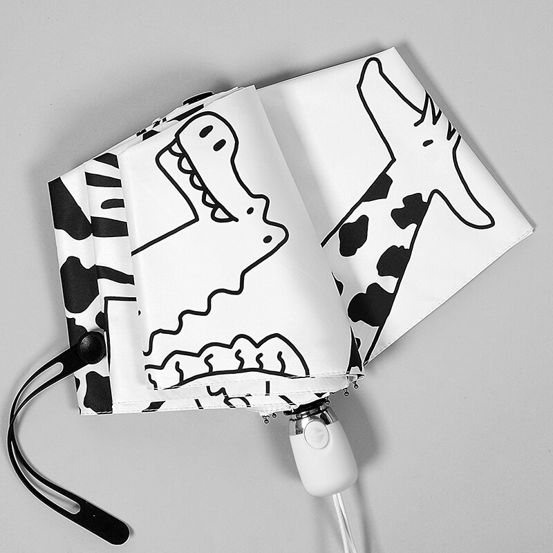 , compact and portable sun umbrella, sun protection and UV protection, female folding sun and rain dual-use sun umbrella