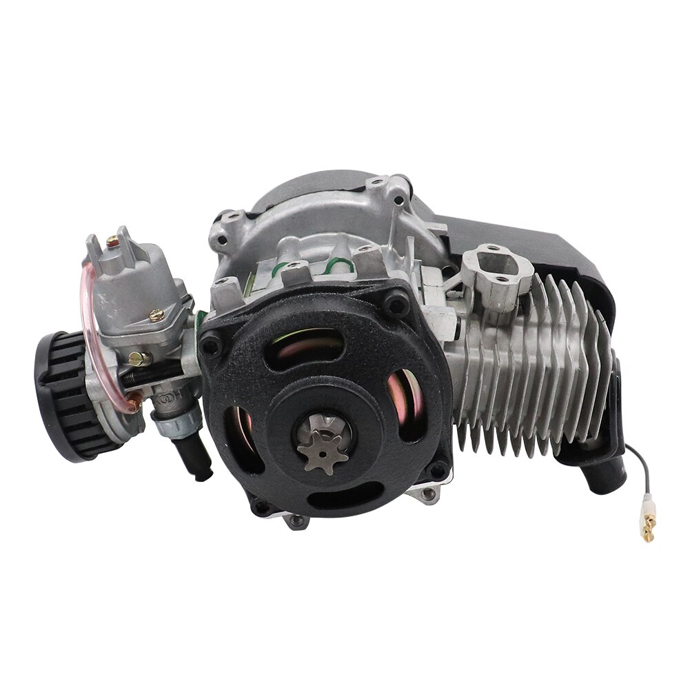 Motorfiets 44-6 49cc 2 Takt Motor Met Versnellingsbak Voor Mini Dirt Bike Pocket Bike Mini Atv Pull starter