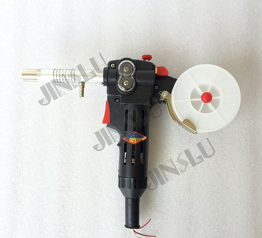 DIY Brand MIG Spool Gun Push Pull Feeder Aluminum Welding Torch without Cable DC 24V Motor Wire 0.8-0.9mm