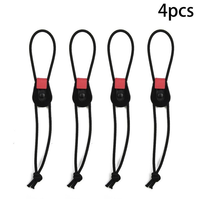 2/4pcs Quick Rod Tie Strap Fishing Rod Bungee Leash Pole Ties Organizer For Fishing Reels Kayak Paddles Ratchet Straps Hoses: 4pcs