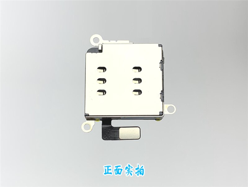 Conector lector de tarjeta Sim Dual, Cable flexible + bandeja de tarjeta Sim, soporte de ranura para iPhone 11