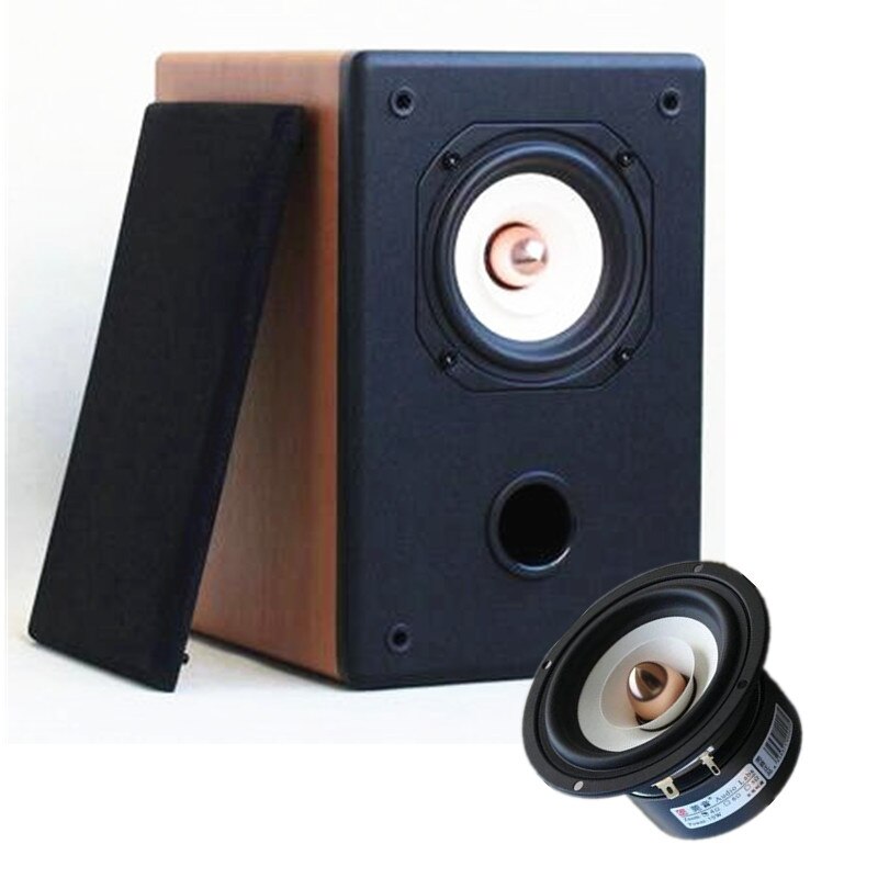 Huippuluokan 4 tuuman 8 ohmin /4 ohmin täyden taajuuden hifi diskantti-mediaani-basso-tasaus kaiutin kuume kotikaiuttimet
