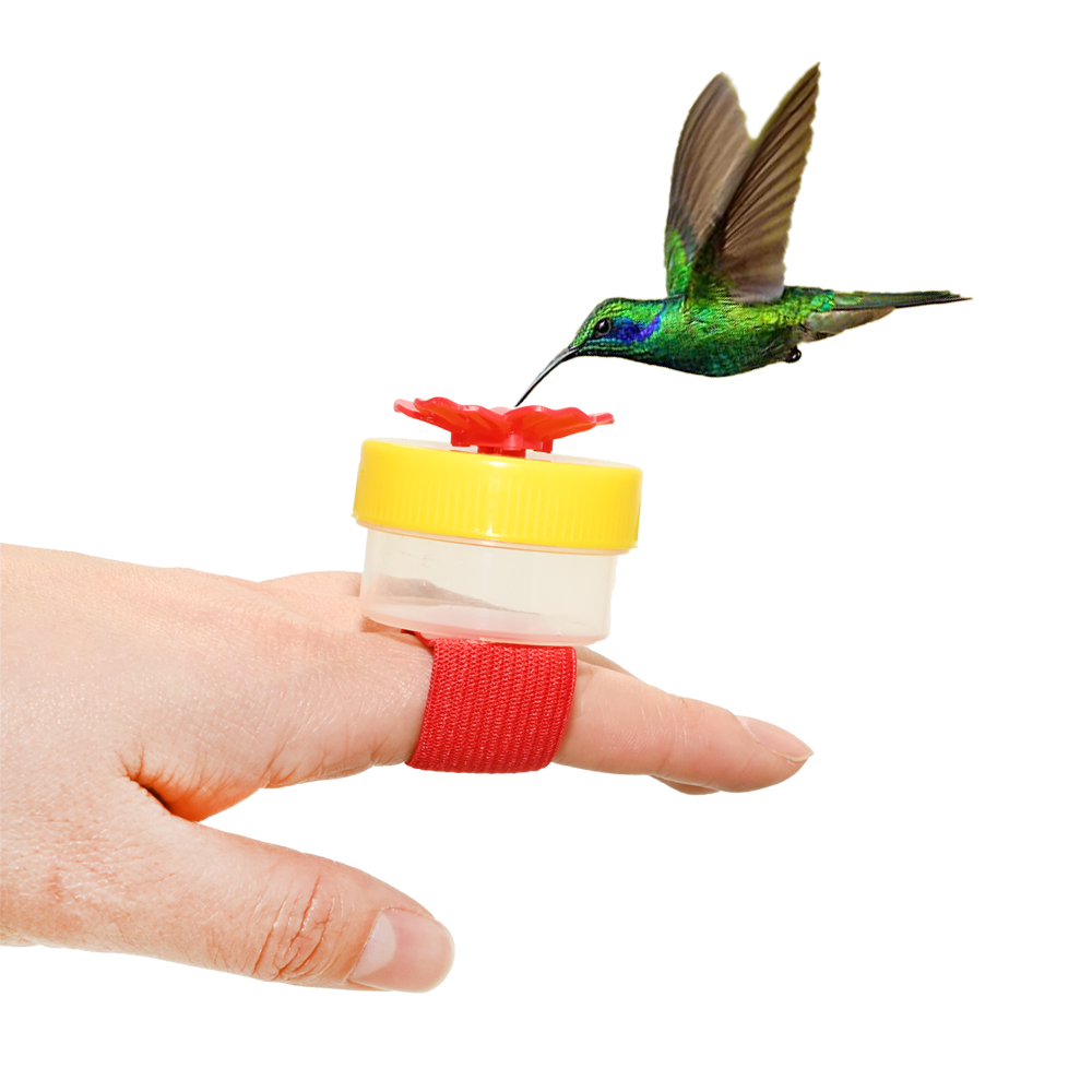 Hummingbird Feeders with Clip Multifunctional Mini Bird Feeder Outdoor Pets Food Container Tray Wild Birdhouse