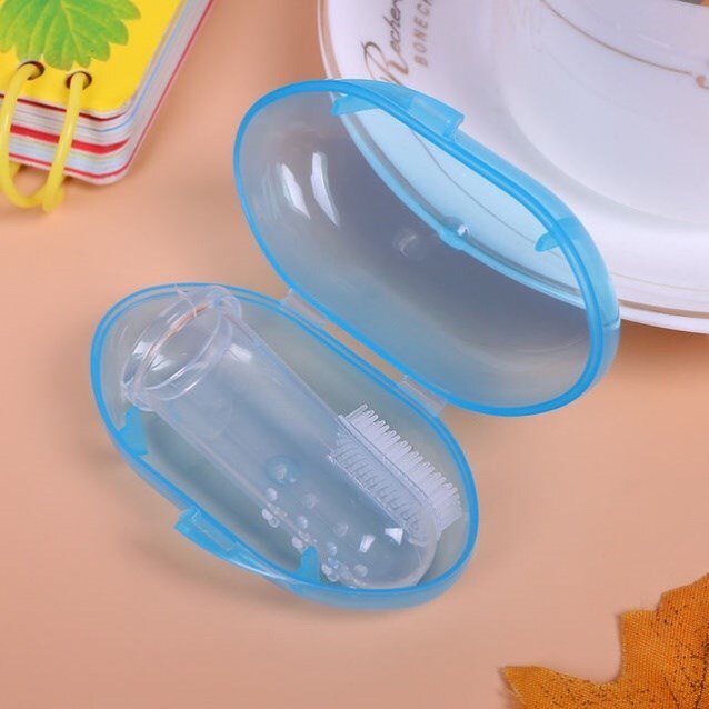 Silicone Baby Tongue Cleaner Baby Tongue Cleaner Baby Infant Toothbrush Children Training Brosse A Dent Baby Brush AC50YS