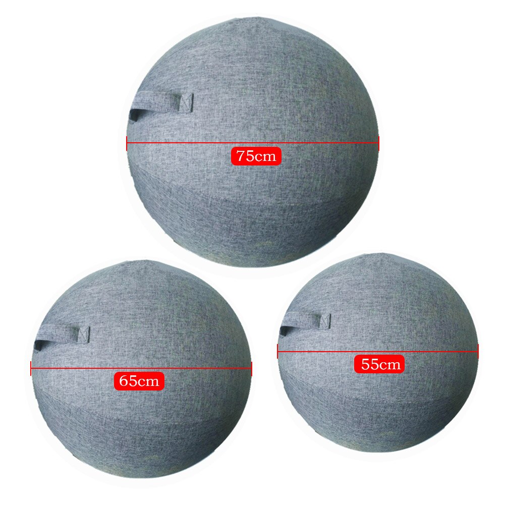 Premium Yoga Bal Beschermende Cover Gym Workout Balance Ball Cover En Onderkant Ring Voor Yoga Gym Oefening Fitness Accessoires