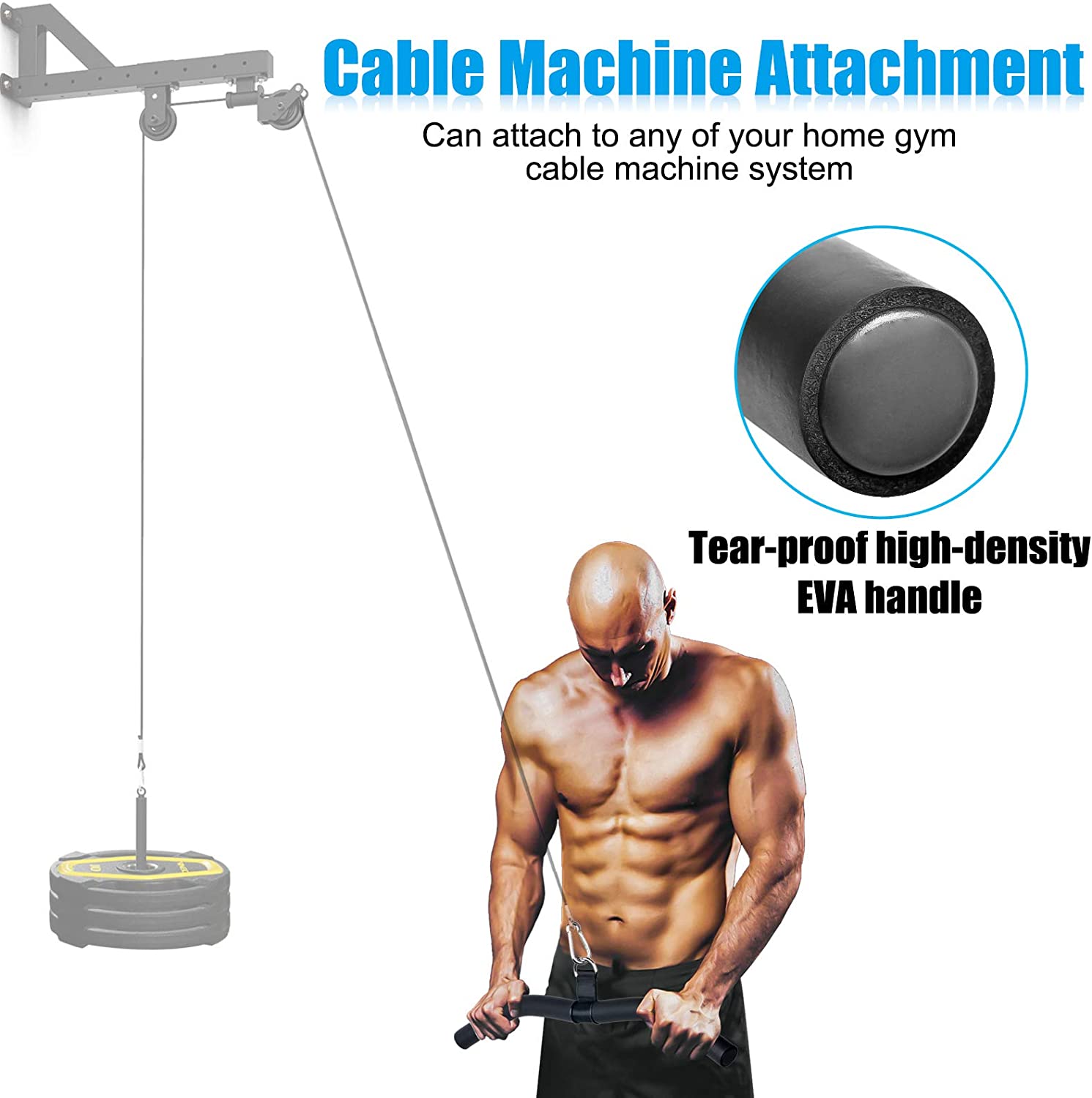 Câble de fixation pour Machine de gymnastique à domicile, accessoires d&#39;entraînement à domicile