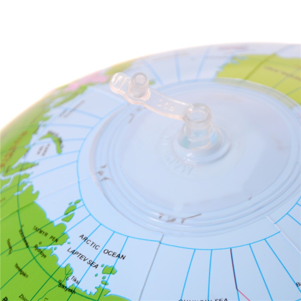 40CM Early Educational Inflatable Earth World Geography Globe Map Balloon Toy Beach Ball Language learning tools