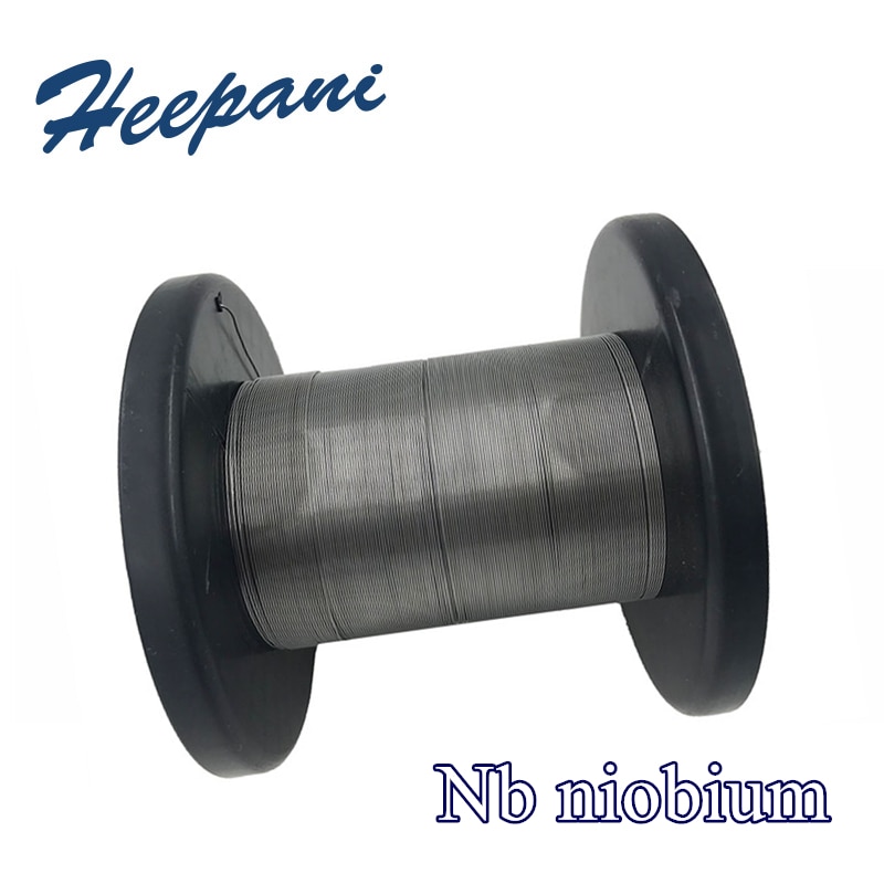 99.95% purity Nb niobium wire D0.4mm - D2mm pure niobium thin welding silk for scientific research