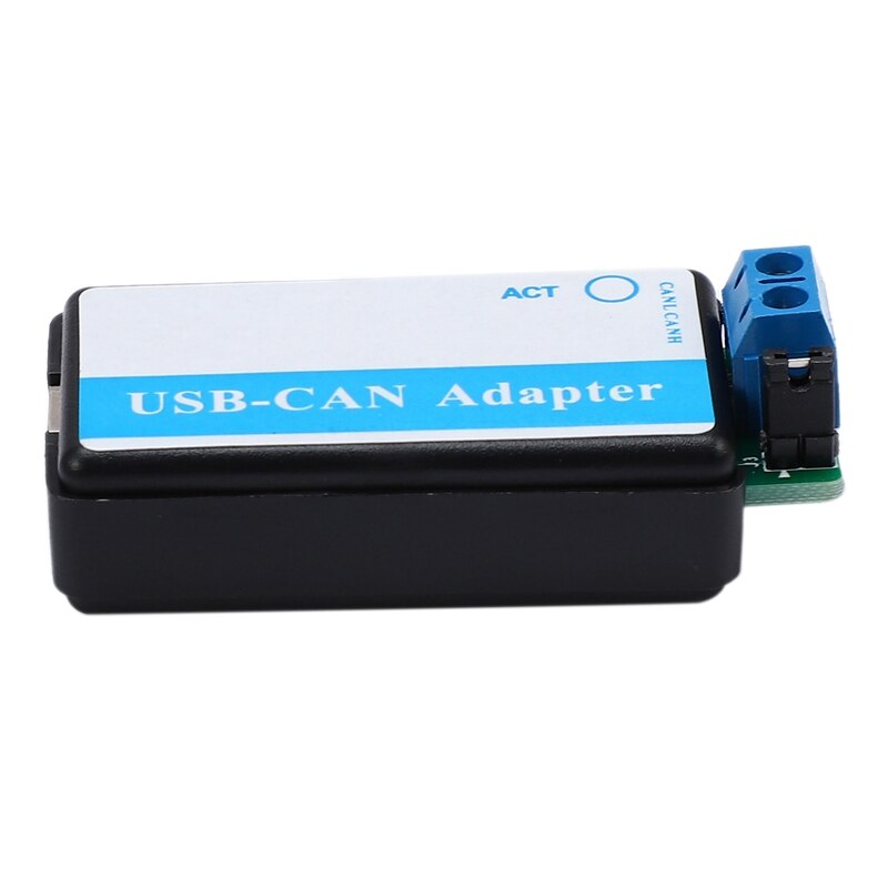 1 Set Black USB to CAN Debugger USB-CAN USB2CAN Converter Adapter CAN Bus Analyzer ABS