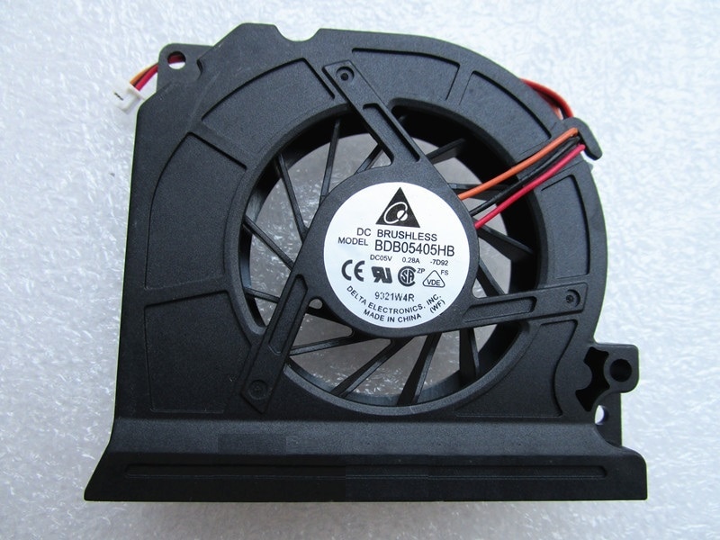 CPU ventilador radiador refrigerador para Samsung NP-R60 R60 más R60Y NP-R58 R58 P500 MCF-915BM05 BDB05405HB 7D92 5V 0.28A BA31-00051A