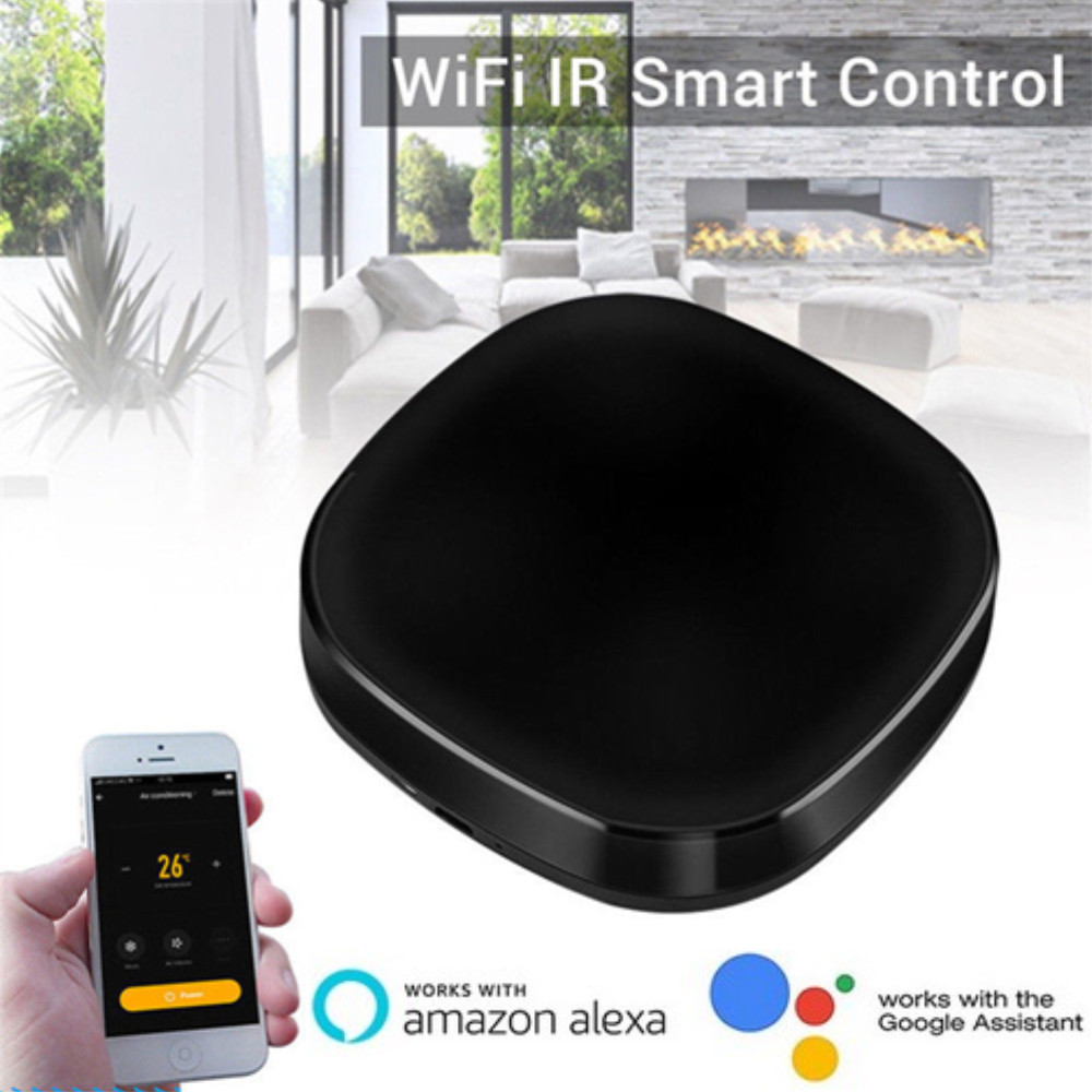 Mini WiFi Slimme Afstandsbediening Universele Intellegent Schakelaar IR Domotica Voice Control Werk met Alexa IFTTT Google