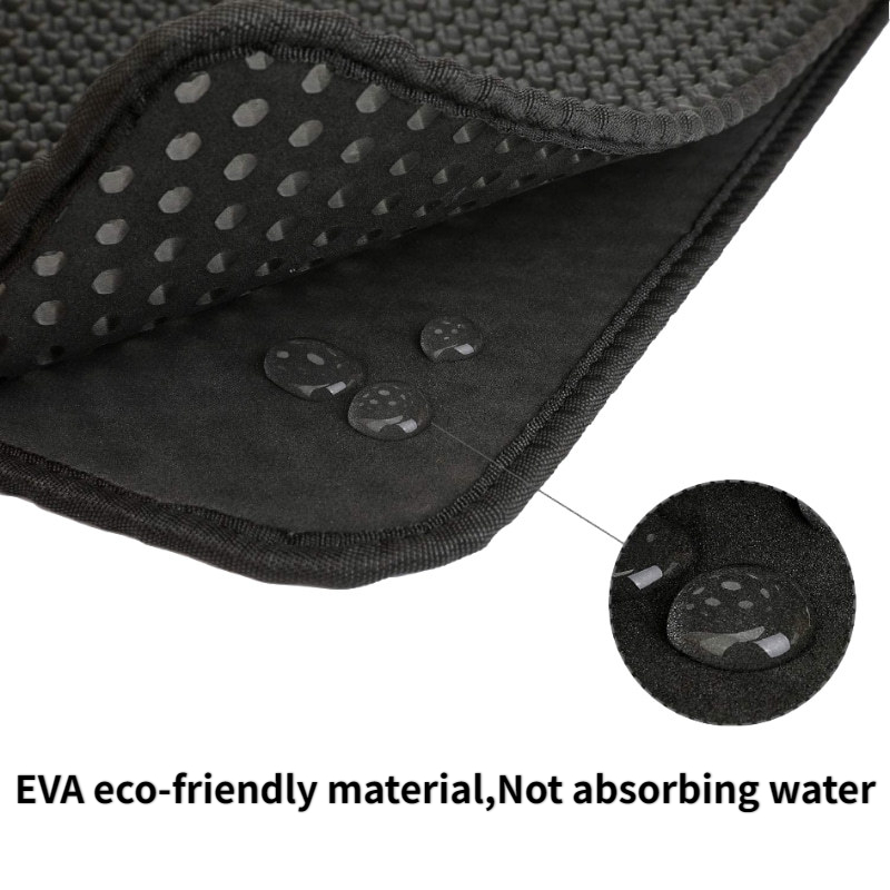 Kattenbakmat, Dubbellaagse kattenbakmat, Waterdicht, Urinebestendig, Kitty Litter Mat, schoon te maken, Scatter Control