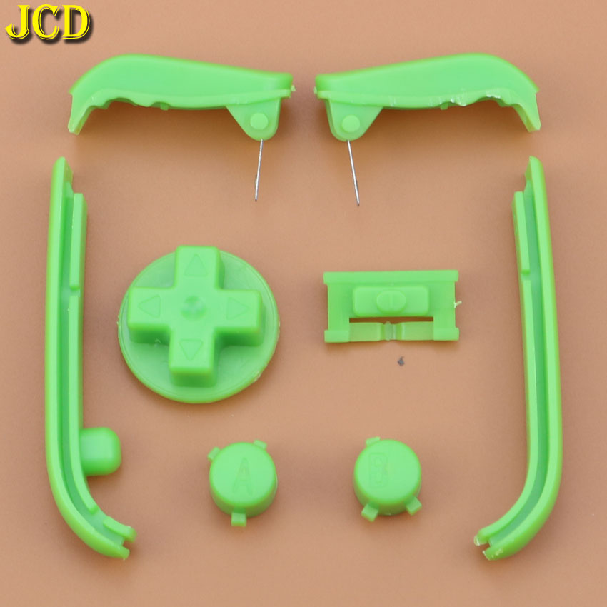 JCD Multi-Color Buttons Keypads L R A B Buttons For Gameboy Advance Buttons Frame For GBA D Pads Power ON OFF Buttons