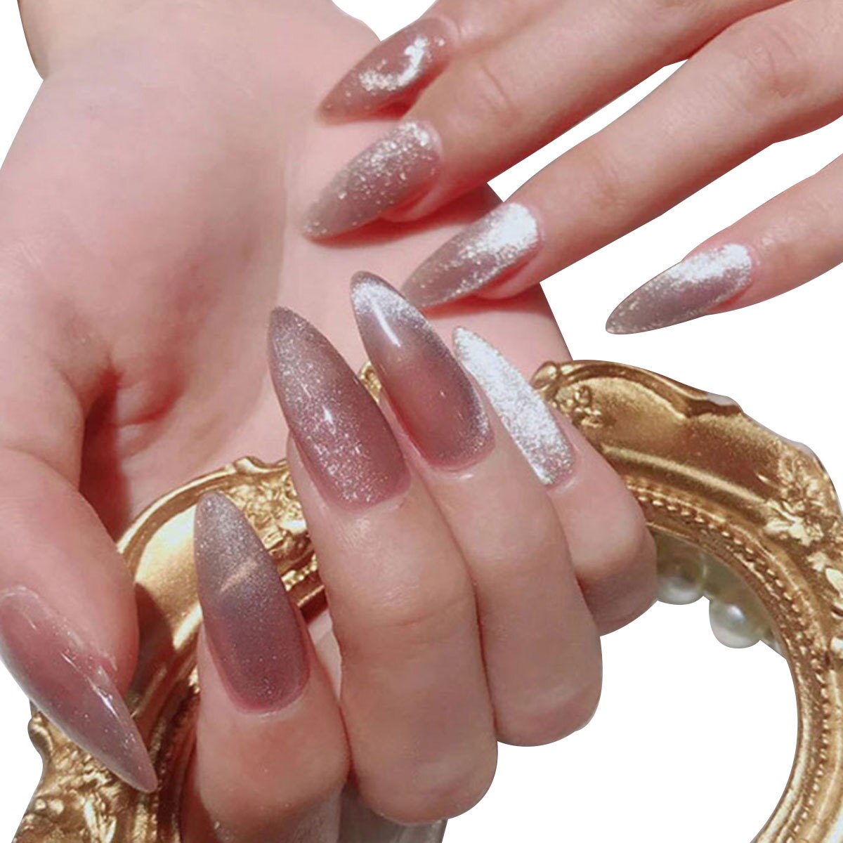 1Pc Cilindrische Cat Eye Magneet Draagbare Cat &#39;S Eye Nail Gel Magnetische Stok Voor Manicure Nail Salon Persoonlijk Gebruik