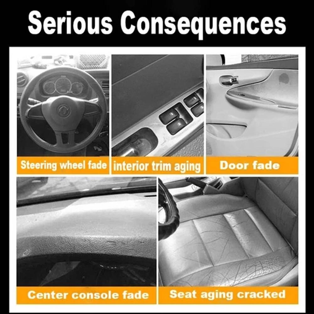 Car Interior Cleaning Agent Ceiling Cleaner Leather Flannel Woven Fabric Water-free Cleaning Agent Auto Roof Dash Cleaning Tool