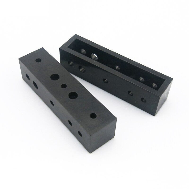 114 Vierkante Strip Zwart Plastic Strip Asframe Eccentric Wiel Robot Materiaal Diy Handgemaakte Accessoires