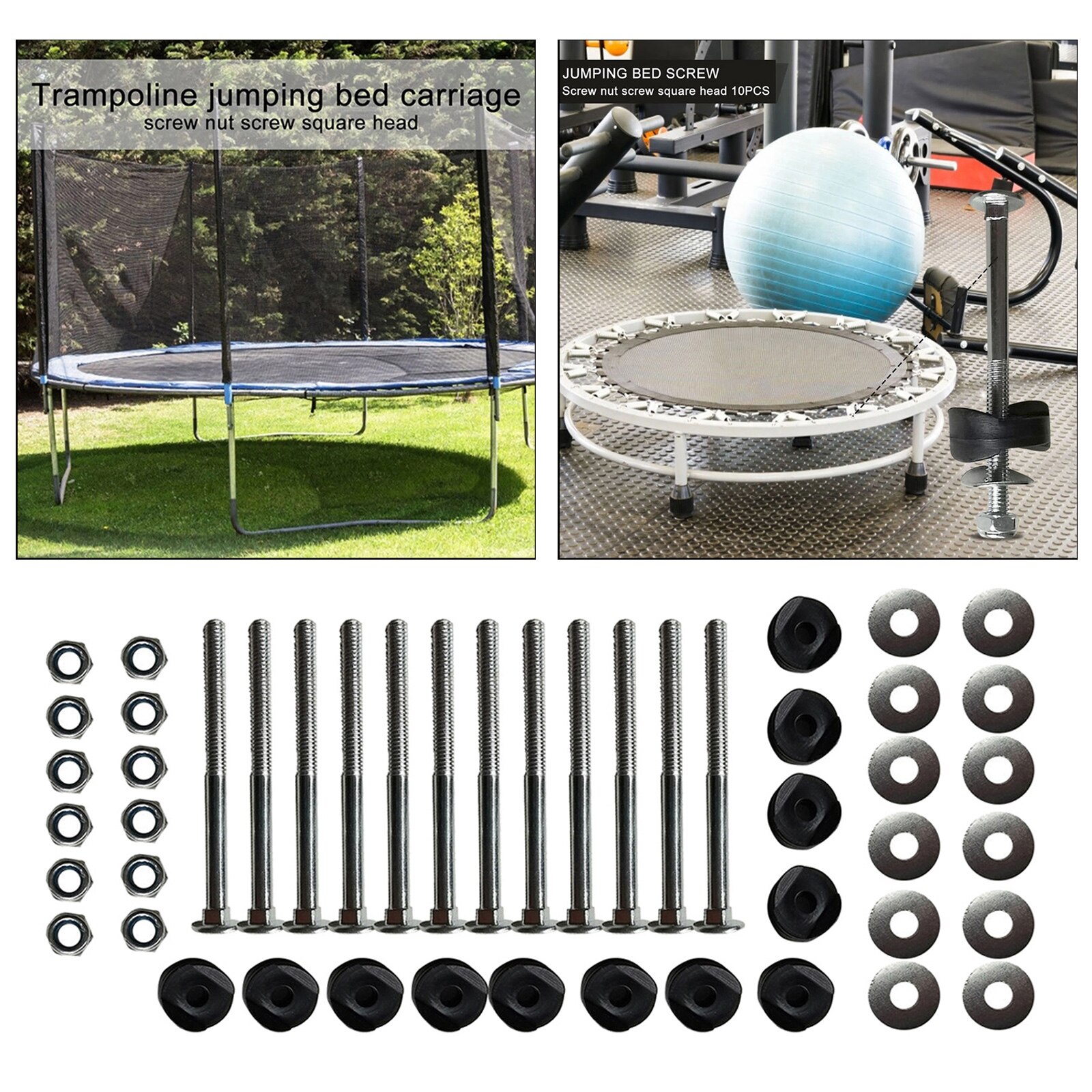 12 Trampoline Enclosure Pole Gap Spacers Trampoline Plastic Safety Enclosure