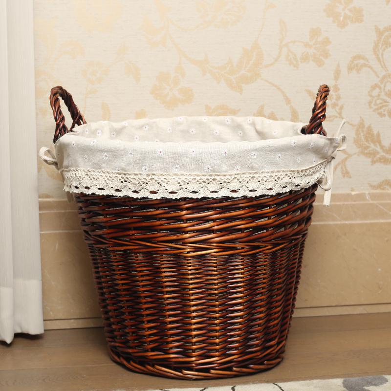 Vuile wasmand rotan opslag mand wasmand vuile kleren rotan met oren vuile kleren opslag wasmand emmer b: Old  farmer  1