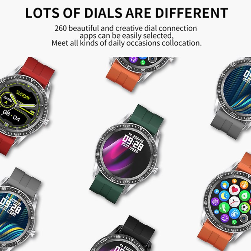 LYKRY Smartwatch - 1.28" Round Screen, Bluetooth Calls, IP67 Waterproof Fitness Tracker