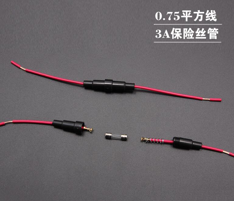 Water Dispenser Parts fuse with wires 3A 0.75