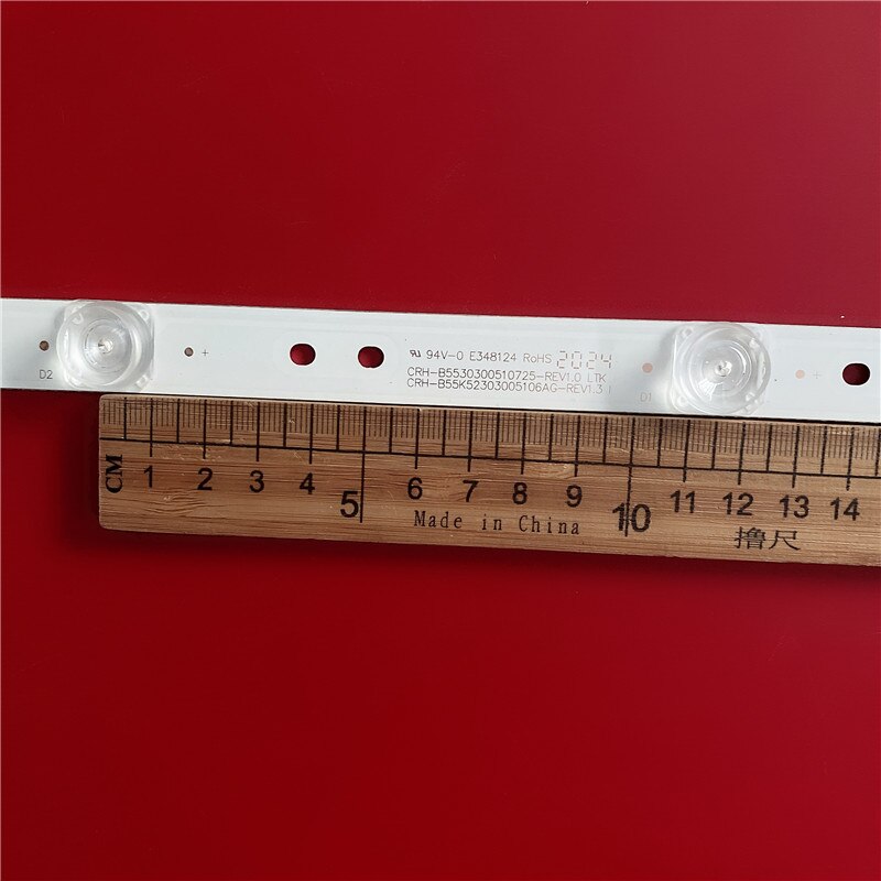 Kit de tiras LED para TV HAIER 55 LE55U6600DUA, novedad de 10 piezas